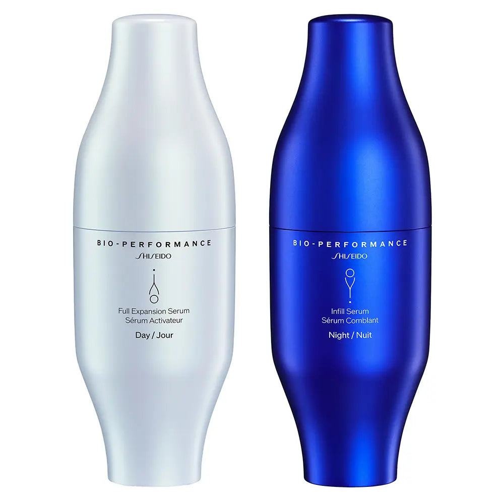 SHISEIDO-BIO-PERFORMANCE SERUM FILLER PARA A PELE EMBALAGEM COM 3 UNIDADES.-DrShampoo - Perfumaria e Cosmética