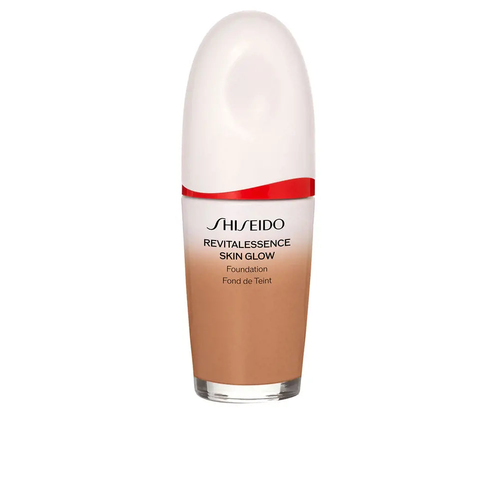 SHISEIDO-Base REVITALESSENCE SKIN GLOW 410 30ml-DrShampoo - Perfumaria e Cosmética