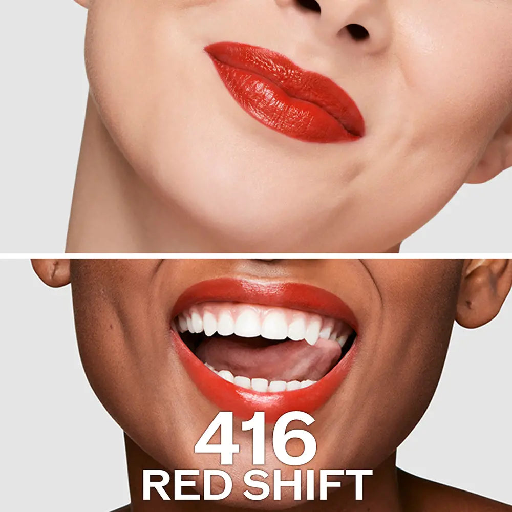 SHISEIDO-Batom gel TECHNOSATIN #416 red shift 3,30 gr-DrShampoo - Perfumaria e Cosmética