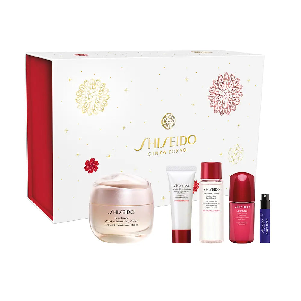 SHISEIDO-CONJUNTO BENEFIANCE 5 peças-DrShampoo - Perfumaria e Cosmética