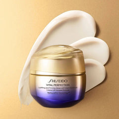 SHISEIDO-CREME FIRMADOR VITAL PERFECTION UPLIFTING ENRIQUECIDO 50 ML-DrShampoo - Perfumaria e Cosmética