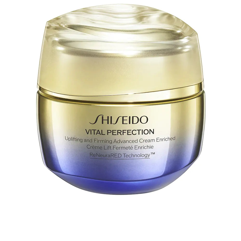 SHISEIDO-CREME FIRMADOR VITAL PERFECTION UPLIFTING ENRIQUECIDO 50 ML-DrShampoo - Perfumaria e Cosmética