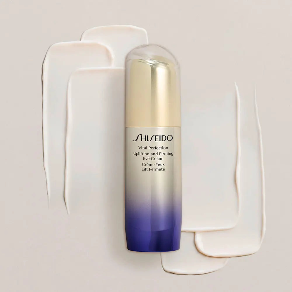 SHISEIDO-CREME PARA OLHOS VITAL PERFECTION FIRMO E REFIRMANTE 15 ml-DrShampoo - Perfumaria e Cosmética