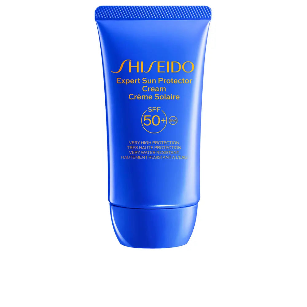 SHISEIDO-CREME PROTETOR SOLAR EXPERT SUN PROTECTOR SPF50+ 50 ml.-DrShampoo - Perfumaria e Cosmética