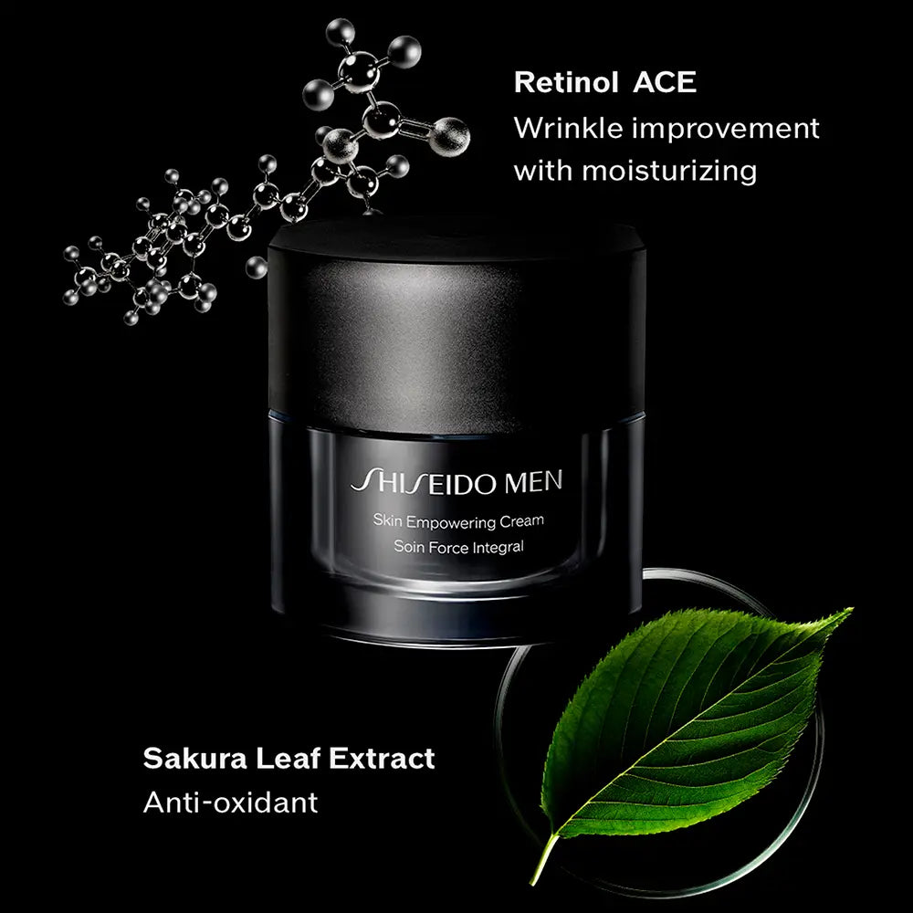 SHISEIDO-Creme fortalecedor da pele MEN 50 ml-DrShampoo - Perfumaria e Cosmética