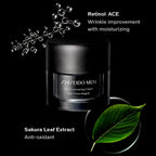 SHISEIDO-Creme fortalecedor da pele MEN 50 ml-DrShampoo - Perfumaria e Cosmética