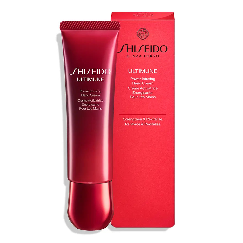 SHISEIDO-Creme para as Mãos ULTIMUNE Power Infusing 50 ml.-DrShampoo - Perfumaria e Cosmética