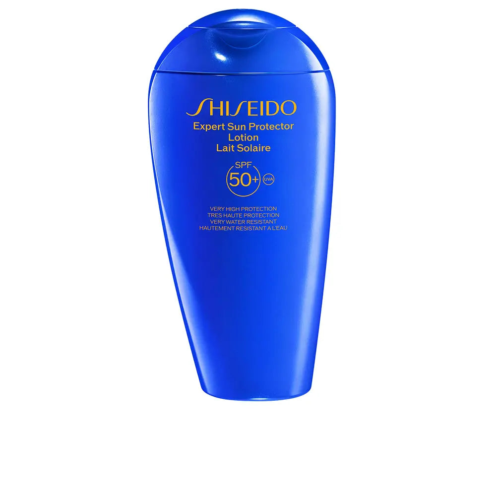 SHISEIDO-EXPERT SUN PROTECTOR loção protetor solar SPF50+ 300 ml-DrShampoo - Perfumaria e Cosmética