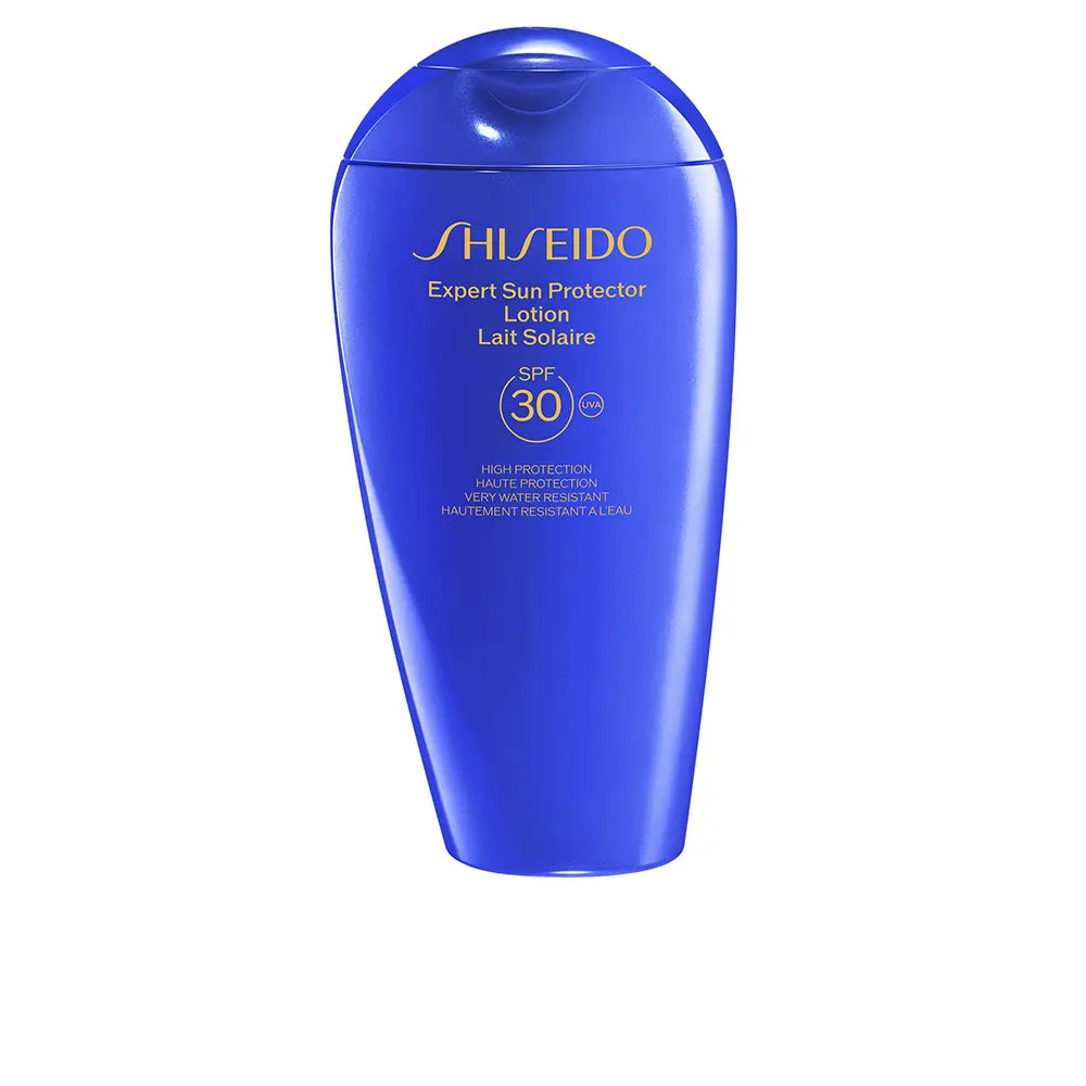 SHISEIDO-LOÇÃO PROTECTORA DO SOL EXPERT SPF30 300 ml-DrShampoo - Perfumaria e Cosmética