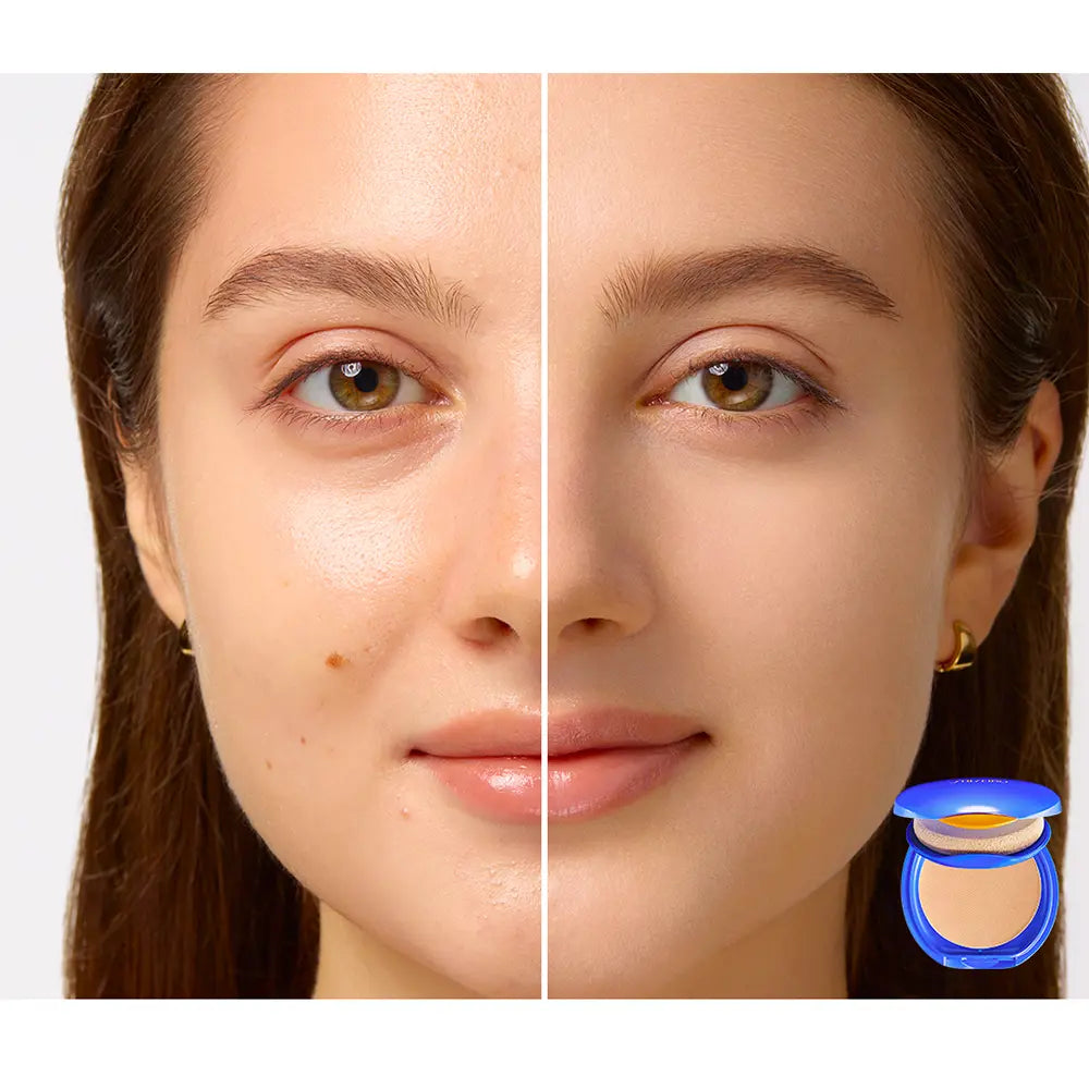 SHISEIDO-Maquiagem solar compacta recarregável PROTETORA UV SPF30 #Bege Médio 12 gr-DrShampoo - Perfumaria e Cosmética