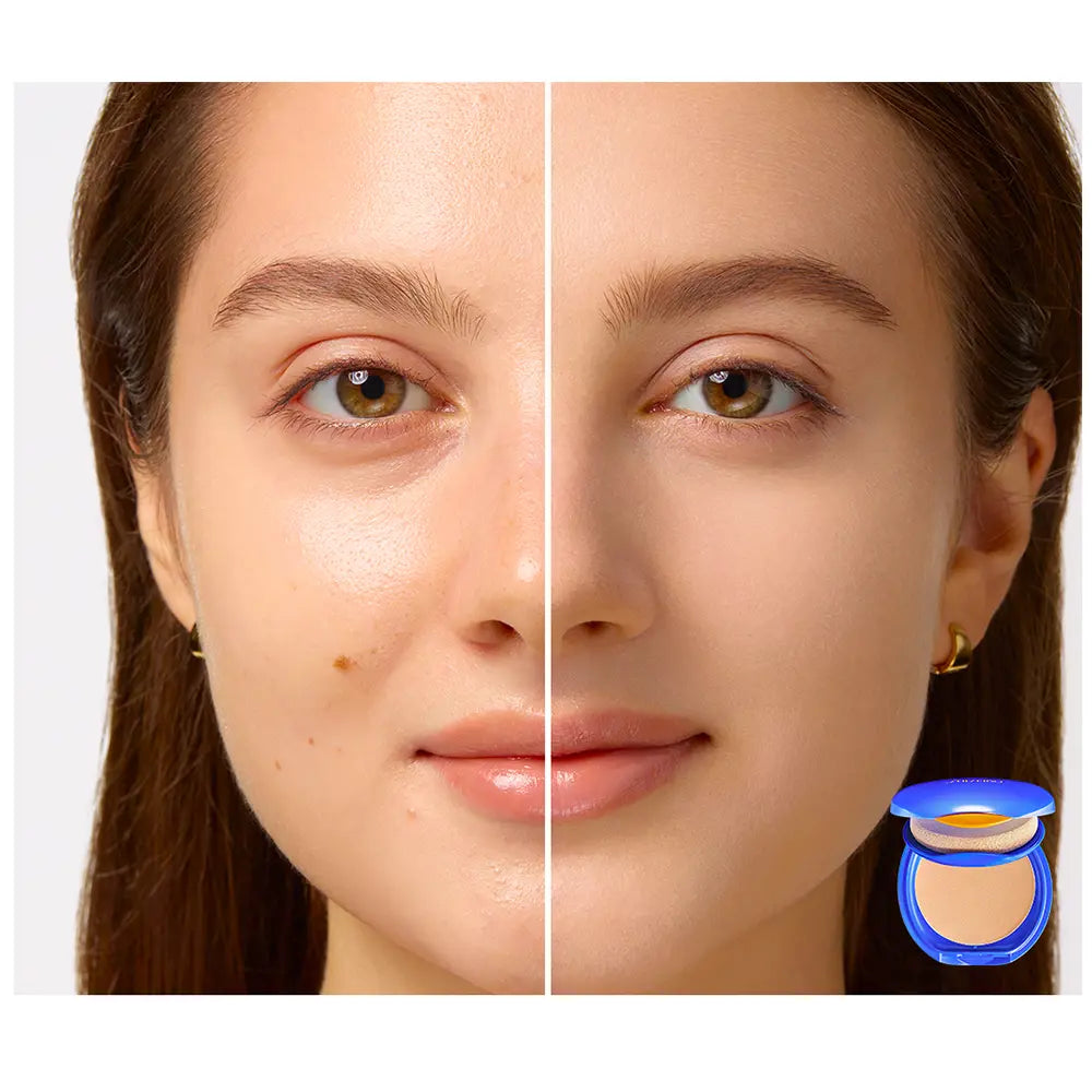 SHISEIDO-Maquiagem solar compacta recarregável PROTETORA UV SPF30 #Medium Ivory 12 gr-DrShampoo - Perfumaria e Cosmética