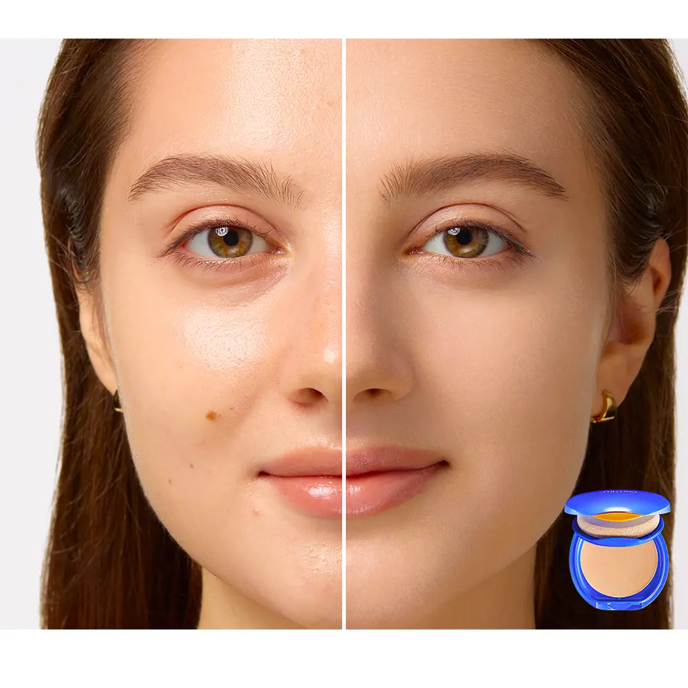 SHISEIDO-Maquiagem solar compacta recarregável com proteção UV SPF30 #Dark Beige 12 gr-DrShampoo - Perfumaria e Cosmética
