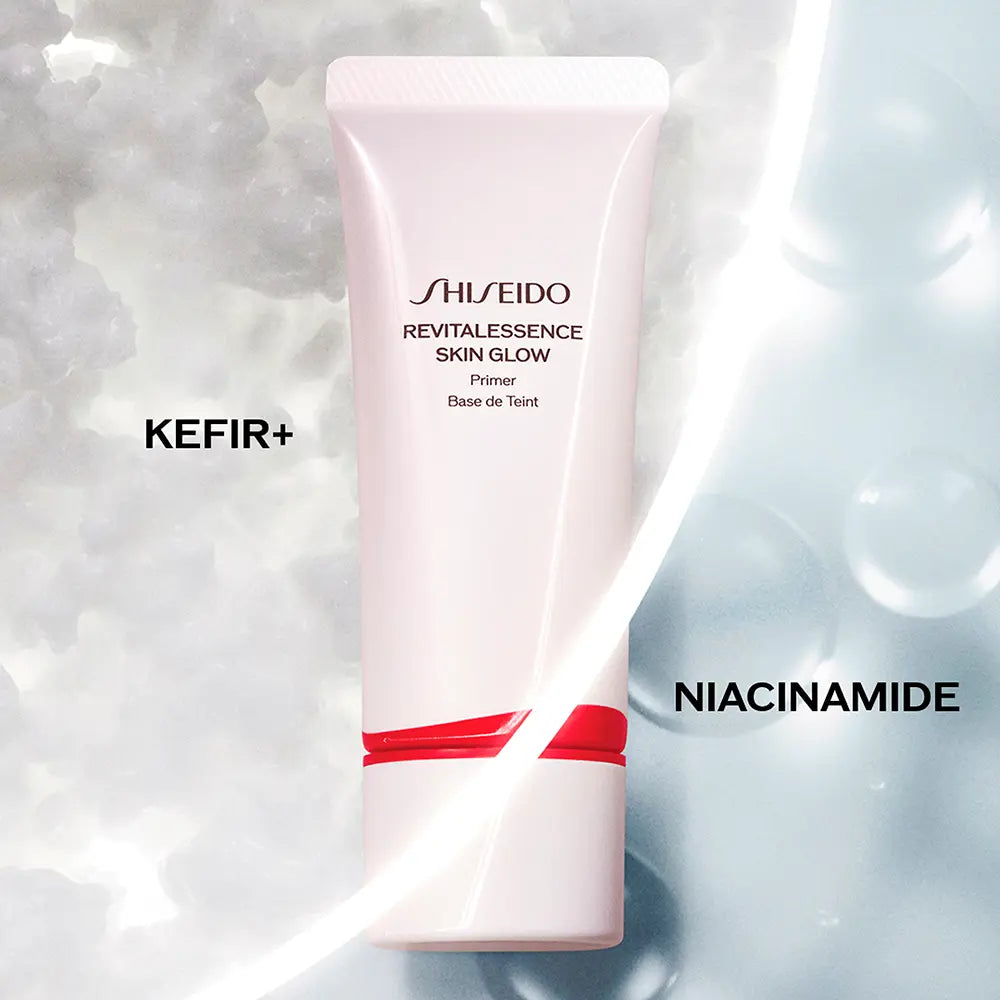 SHISEIDO-REVITALESSENCE SKIN GLOW primer FPS25 30 ml-DrShampoo - Perfumaria e Cosmética