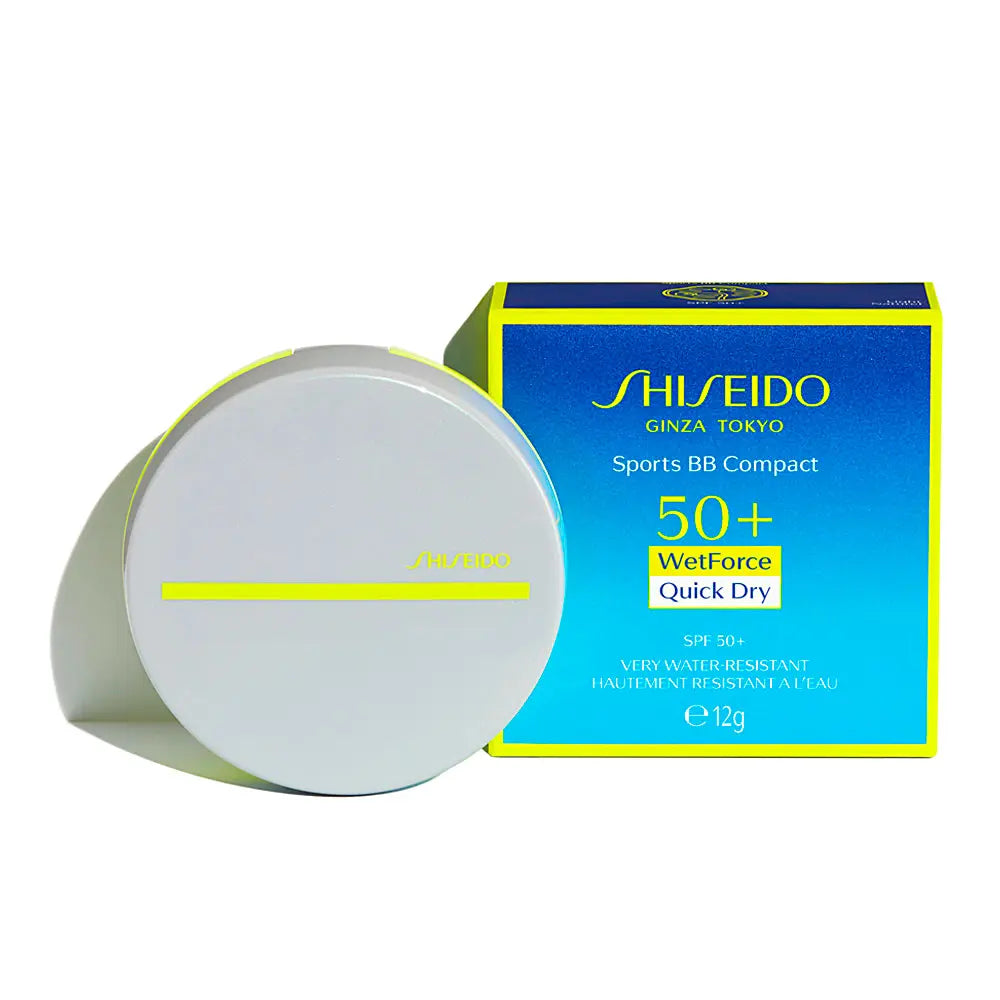 SHISEIDO-SUN CARE SPORT BB COMPACT SPF50 médio escuro 12 gr-DrShampoo - Perfumaria e Cosmética