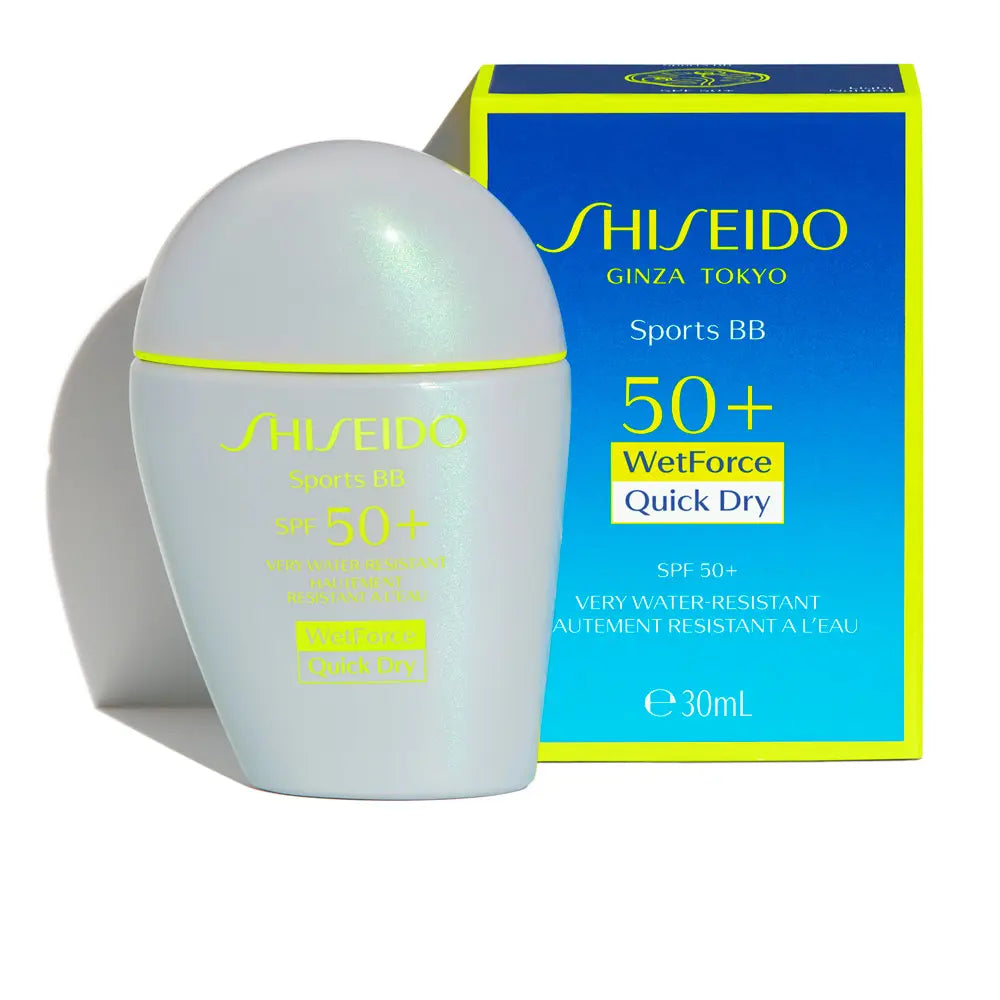 SHISEIDO-SUN CARE SPORTS BB SPF50 médio 12 gr-DrShampoo - Perfumaria e Cosmética
