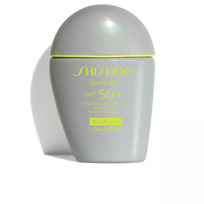 SHISEIDO-SUN CARE SPORTS BB SPF50 médio escuro 12 gr-DrShampoo - Perfumaria e Cosmética