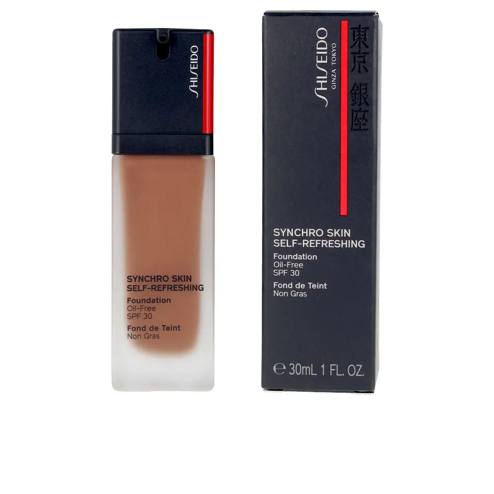 SHISEIDO-SYNCHRO SKIN base auto-refrescante 550 30 ml-DrShampoo - Perfumaria e Cosmética
