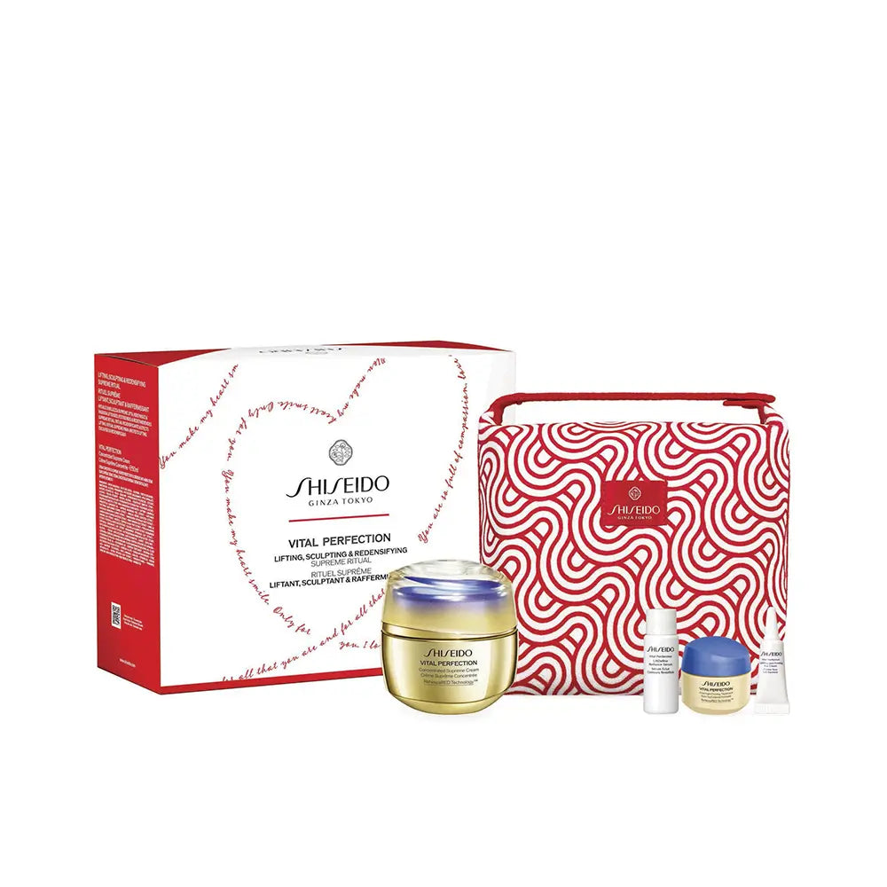 SHISEIDO-VITAL PERFECTION CAIXA 5 pcs.-DrShampoo - Perfumaria e Cosmética