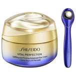 SHISEIDO-VITAL PERFECTION creme avançado para os olhos, revitalizante e firmador, 15 ml-DrShampoo - Perfumaria e Cosmética