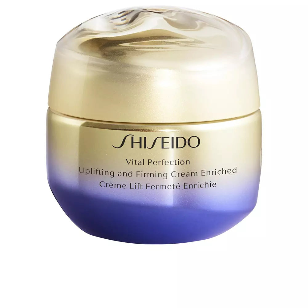 SHISEIDO-VITAL PERFECTION creme edificante e reafirmante enriquecido 50 ml-DrShampoo - Perfumaria e Cosmética