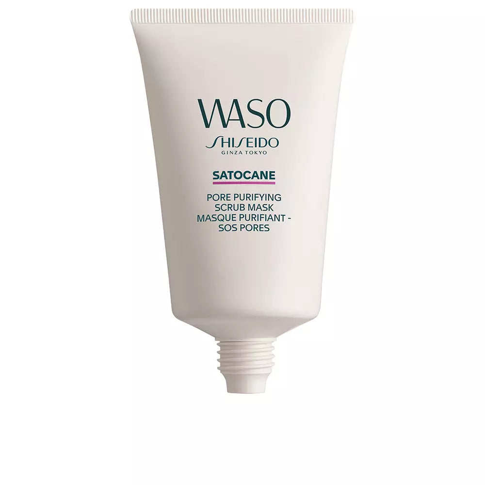 SHISEIDO-WASO SATOCANE máscara esfoliante purificante de poros 80 ml-DrShampoo - Perfumaria e Cosmética