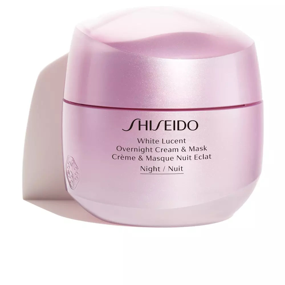 SHISEIDO-WHITE LUCENT creme noturno e máscara 75 ml-DrShampoo - Perfumaria e Cosmética