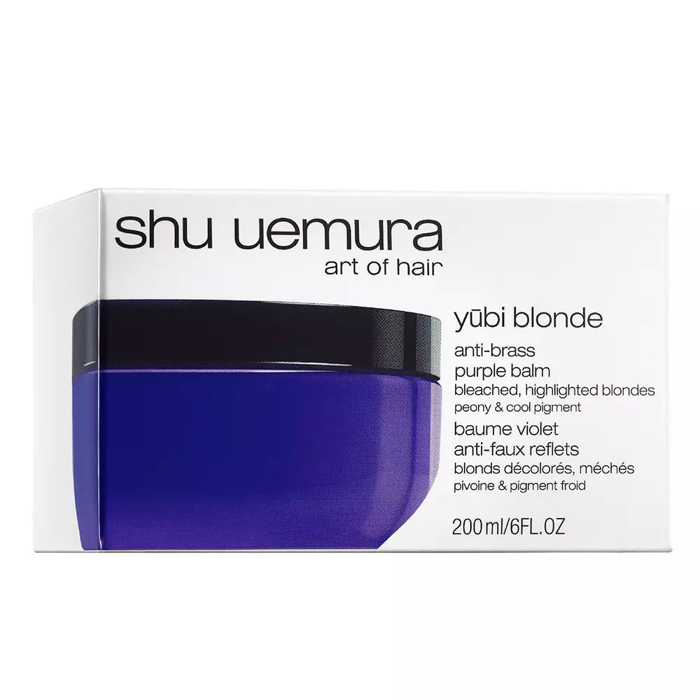 SHU UEMURA-Bálsamo perfeccionador violeta YUBI BLONDE 200 ml-DrShampoo - Perfumaria e Cosmética