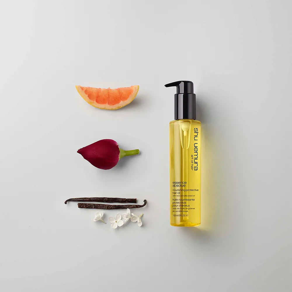 SHU UEMURA-Óleo Protetor Nutritivo ESSENCE ABSOLUE 150 ml.-DrShampoo - Perfumaria e Cosmética