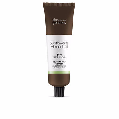 SKIN GENERICS-GIRASSOL 6 ÓLEO DE AMÊNDOA gel-óleo para limpeza de leite 100 ml-DrShampoo - Perfumaria e Cosmética