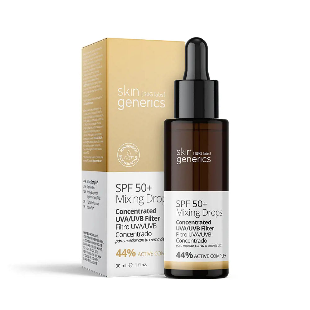 SKIN GENERICS-MIXING DROPS concentrated UVA/UVB filter SPF50+ 30 ml-DrShampoo - Perfumaria e Cosmética