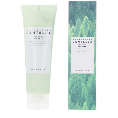 SKIN1004-Espuma de limpeza terapêutica de Centella de Madagascar com BHA 125 ml-DrShampoo - Perfumaria e Cosmética