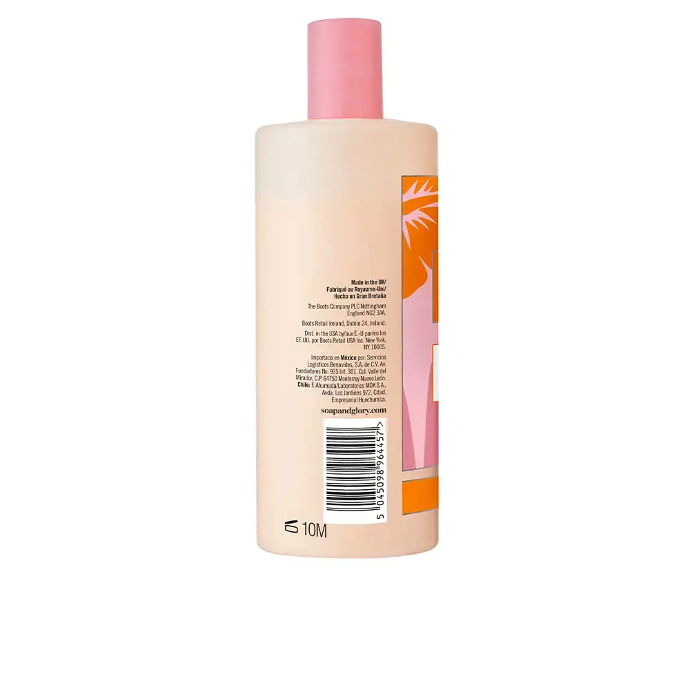 SOAP & GLORY-BUBBLE IN PARADISE sabonete corporal refrescante 500 ml-DrShampoo - Perfumaria e Cosmética