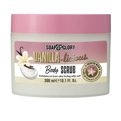 SOAP & GLORY-Esfoliante Corporal Vanilla Licious 300ml-DrShampoo - Perfumaria e Cosmética