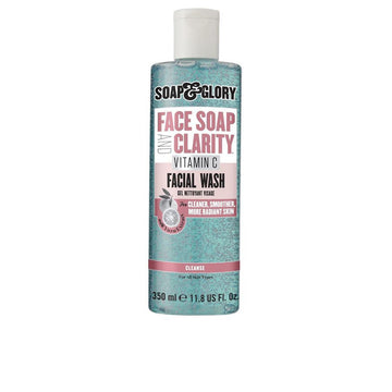 SOAP & GLORY-FACE AND CLARITY vitamin C facial soap 350 ml-DrShampoo - Perfumaria e Cosmética Imagem principal do produto