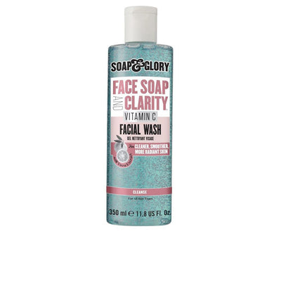 SOAP & GLORY-FACE AND CLARITY vitamin C facial soap 350 ml-DrShampoo - Perfumaria e Cosmética