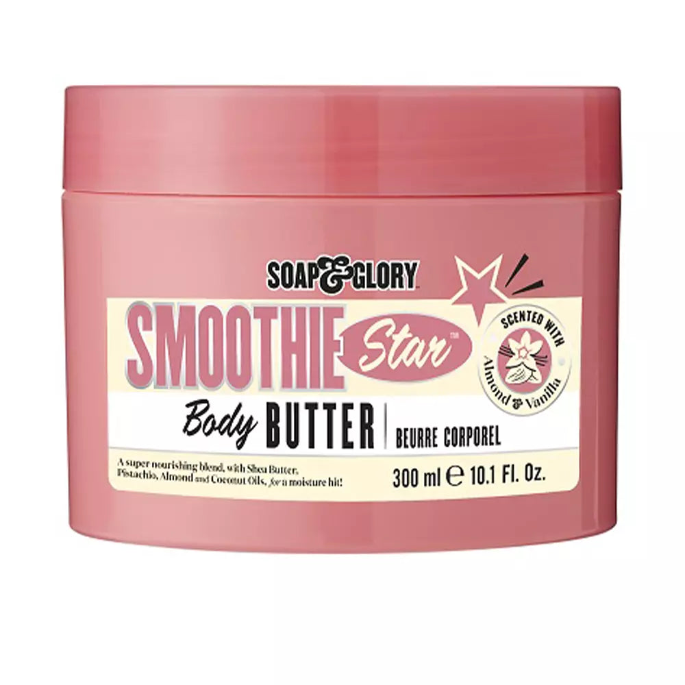 SOAP & GLORY-SMOOTHIE STAR manteiga corporal 300 ml-DrShampoo - Perfumaria e Cosmética