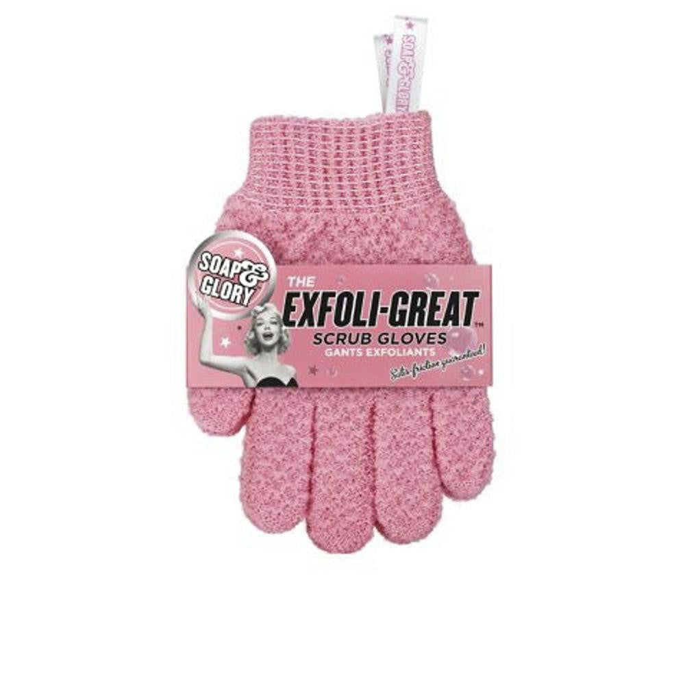 SOAP & GLORY-THE EXFOLI-GREAT exfoliating gloves 2 u-DrShampoo - Perfumaria e Cosmética