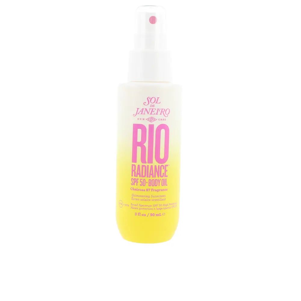 SOL DE JANEIRO-Óleo protetor solar RIO RADIANCE SPF50 para o corpo 90 ml.-DrShampoo - Perfumaria e Cosmética