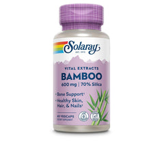 SOLARAY-BAMBOO 60 vegcaps-DrShampoo - Perfumaria e Cosmética