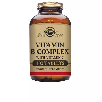 SOLGAR-B-COMPLEX com VITAMINA C 100 comprimidos-DrShampoo - Perfumaria e Cosmética Imagem principal do produto