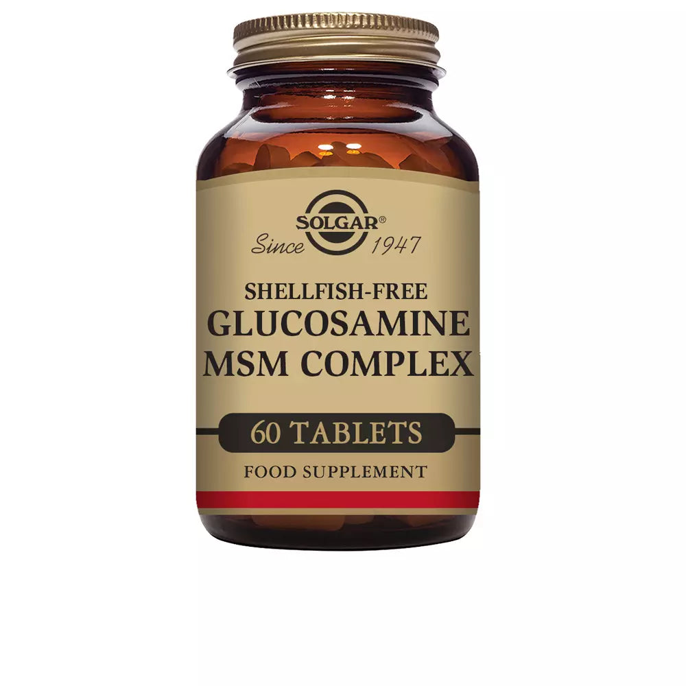 SOLGAR-GLUCOSAMINE MSM COMPLEX 60 comprimidos-DrShampoo - Perfumaria e Cosmética