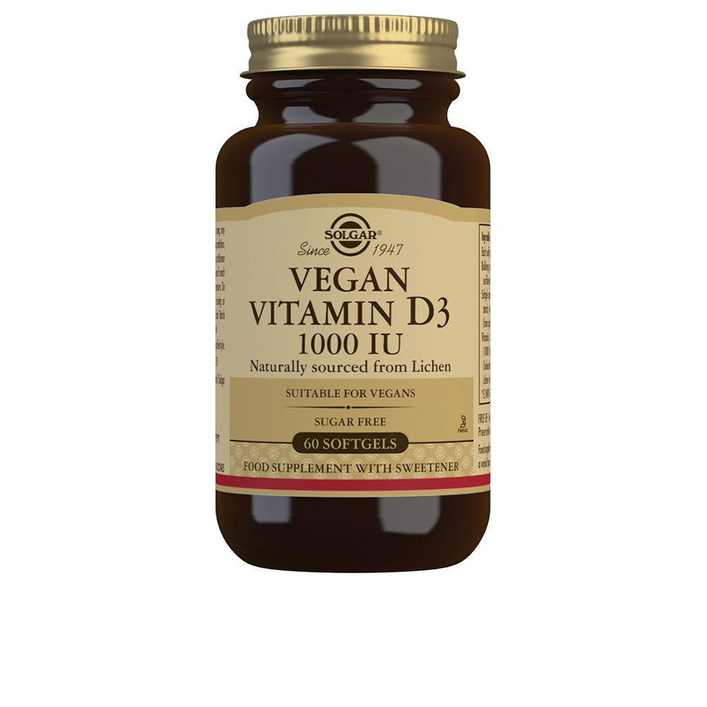 SOLGAR-VEGAN VITAMINA D3 1000UI mole cápsulas 60 u-DrShampoo - Perfumaria e Cosmética