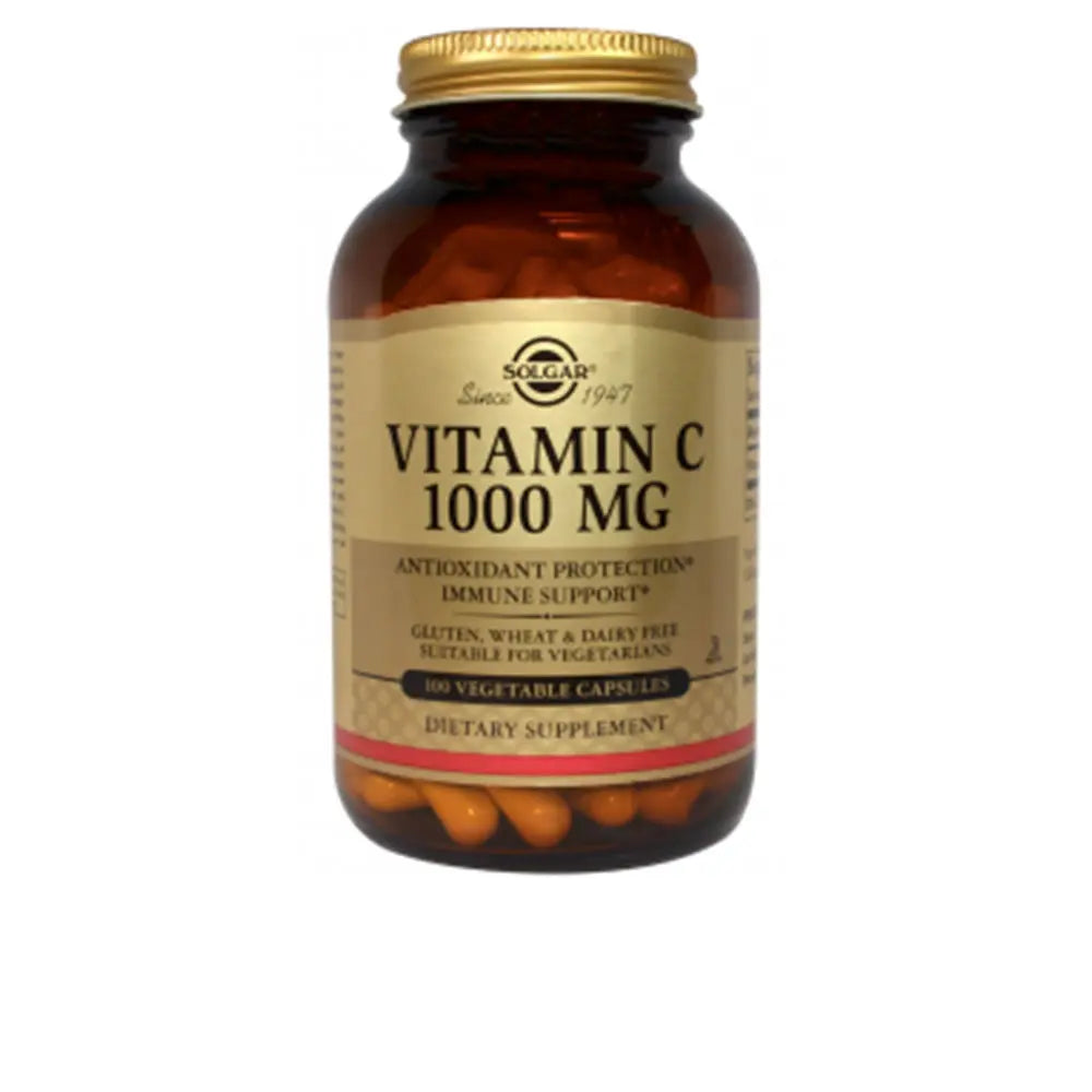 SOLGAR-VITAMINA C 1000 100 cápsulas vegetais-DrShampoo - Perfumaria e Cosmética