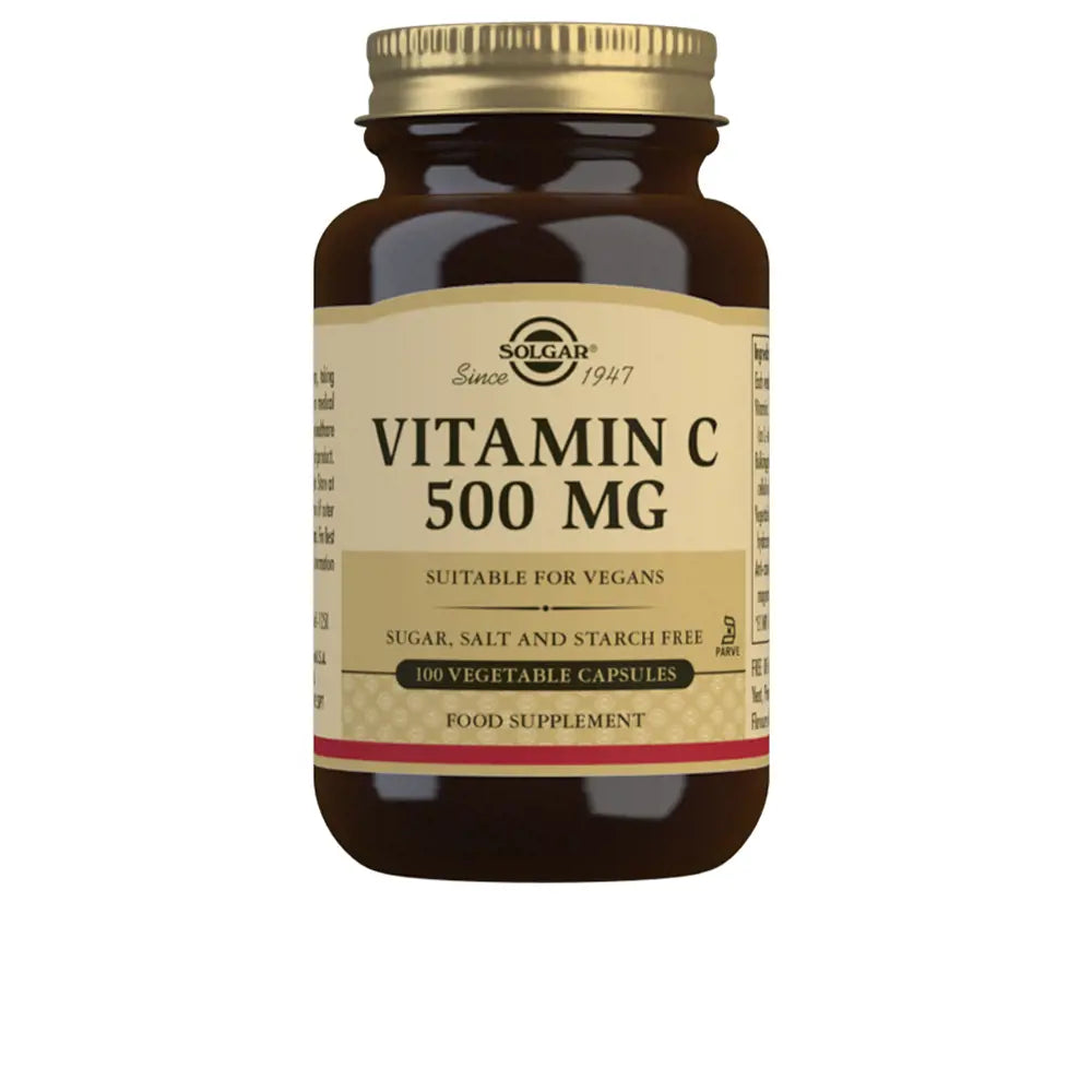 SOLGAR-VITAMINA C 500 mg 100 cápsulas vegetais-DrShampoo - Perfumaria e Cosmética