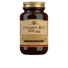 SOLGAR-Vitamina B12 500 mcg Cianocobalamina 50 Vcaps-DrShampoo - Perfumaria e Cosmética