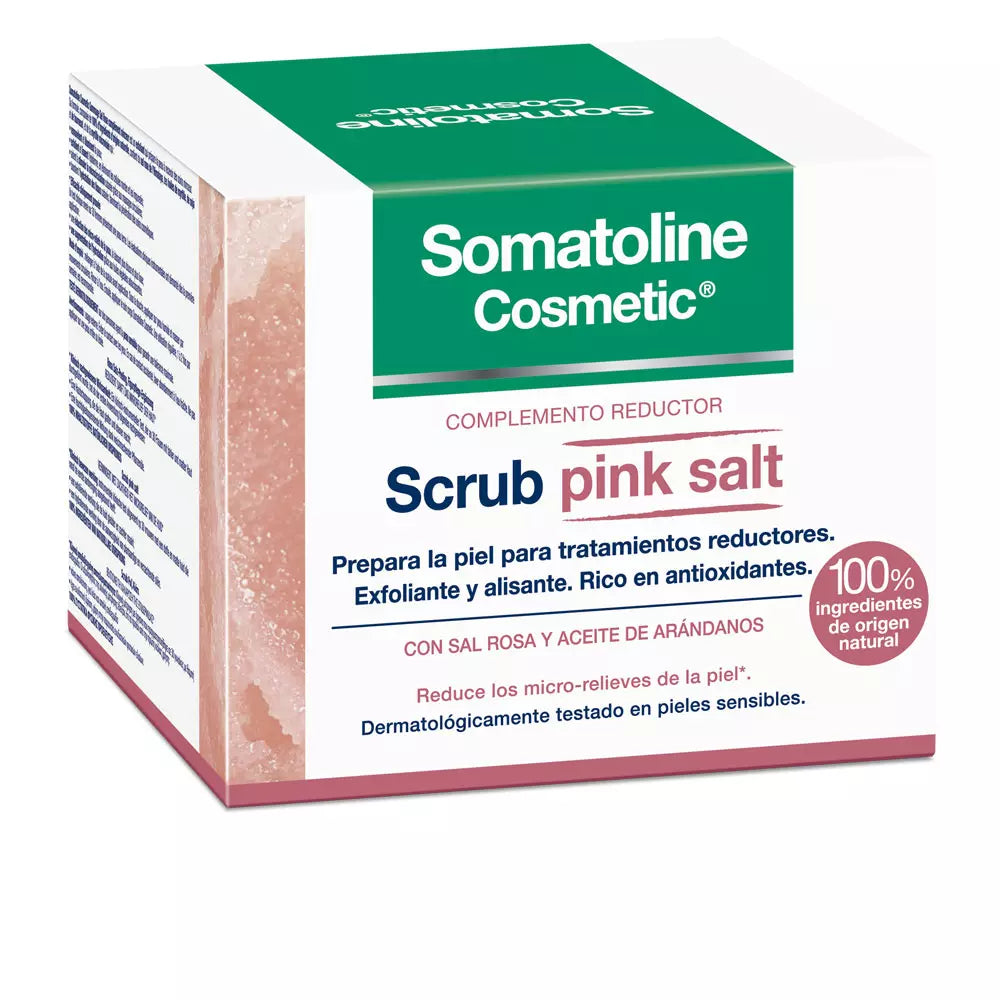 SOMATOLINE COSMETIC-SCRUB suplemento redutor de sal rosa esfoliante 350 gr-DrShampoo - Perfumaria e Cosmética