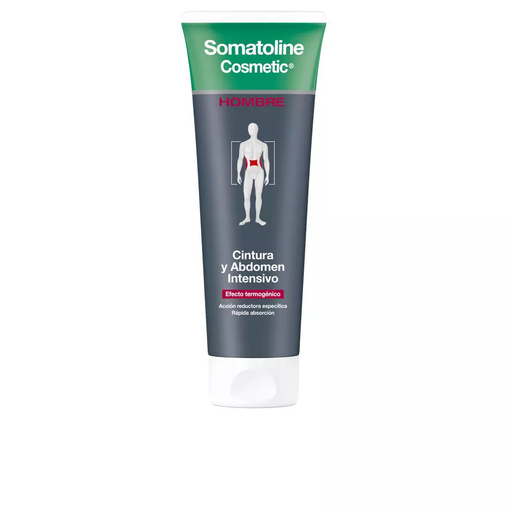 SOMATOLINE COSMETIC-THERMOGENIC MAN cintura e abdômen intensivo 250 ml-DrShampoo - Perfumaria e Cosmética