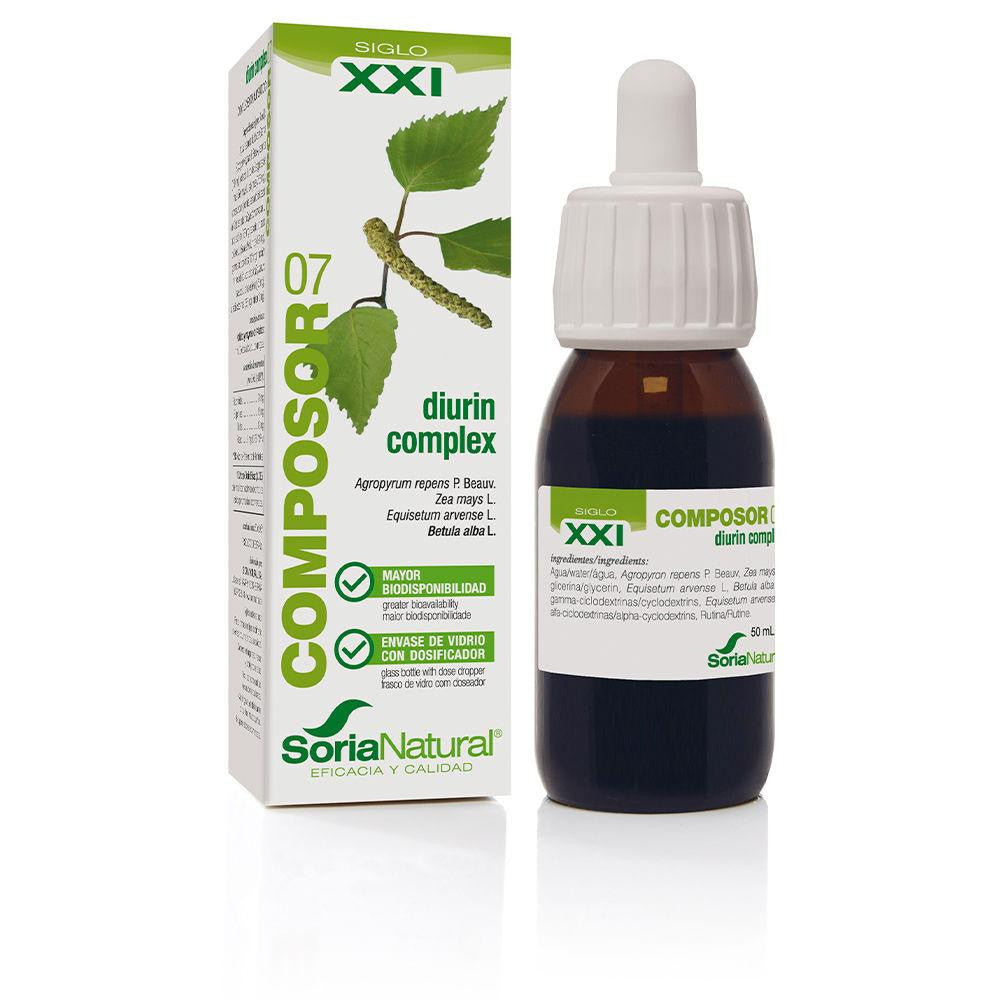 SORIA NATURAL-Composor 07 Diurin Complex XXI 50ml-DrShampoo - Perfumaria e Cosmética