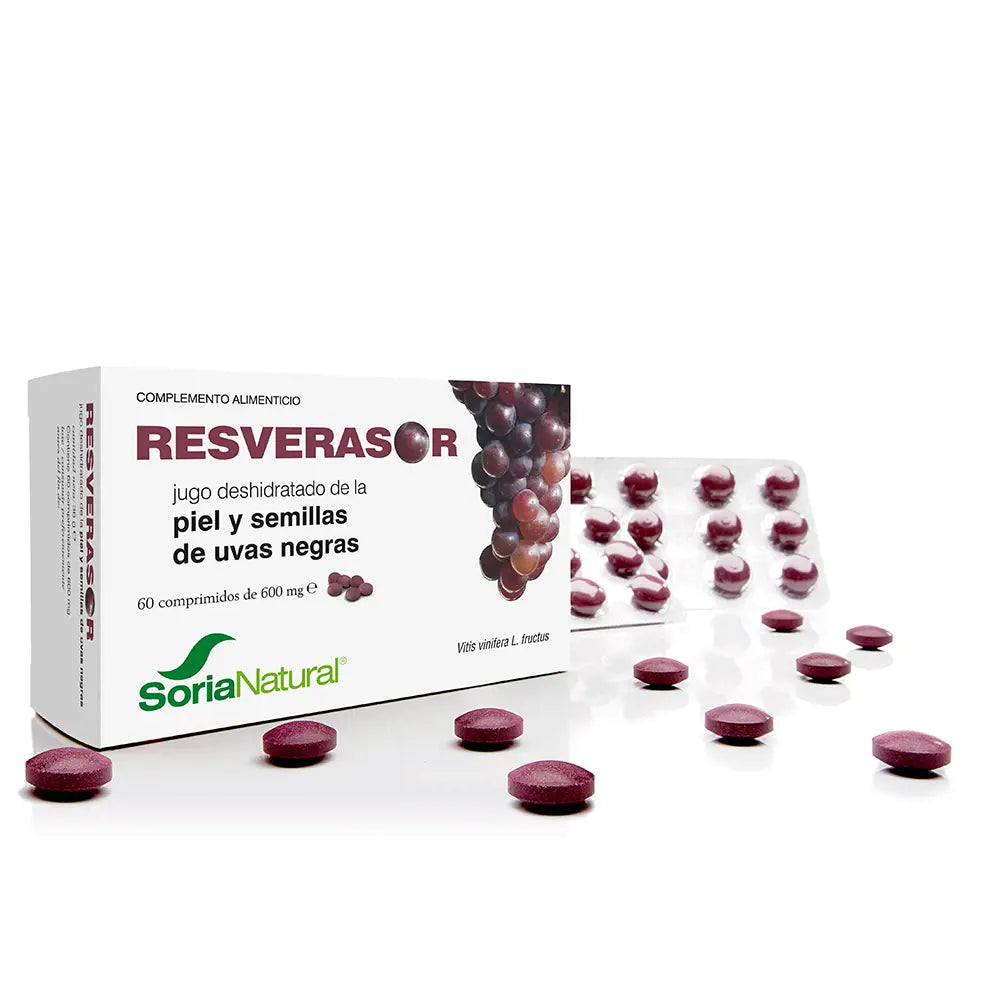 SORIA NATURAL-Resverator 600 mg 60 Comp-DrShampoo - Perfumaria e Cosmética