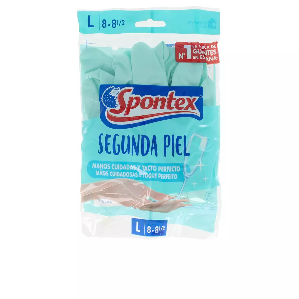 SPONTEX-luvas SECOND SKIN tamanho L-DrShampoo - Perfumaria e Cosmética